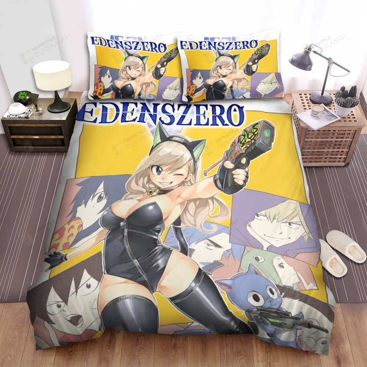 Edens Zero Prelude To The Aoi War Art Cover Bed Sheets Spread Duvet Cover Bedding Sets