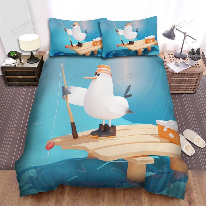 The Wild Animal - The Seagull The Fisher Bed Sheets Spread Duvet Cover Bedding Sets