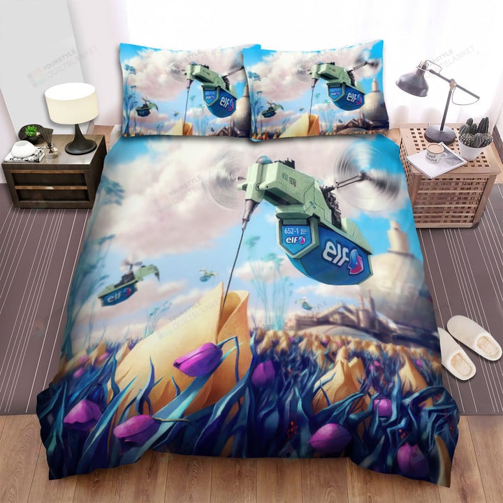 The Wild Animal - The Hummingbird Machine Bed Sheets Spread Duvet Cover Bedding Sets