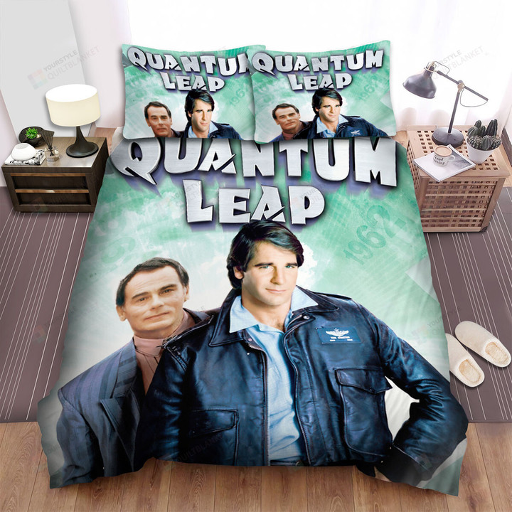 Quantum Leap (1989–1993) Season 3 Movie Poster Bed Sheets Spread Comforter Duvet Cover Bedding Sets
