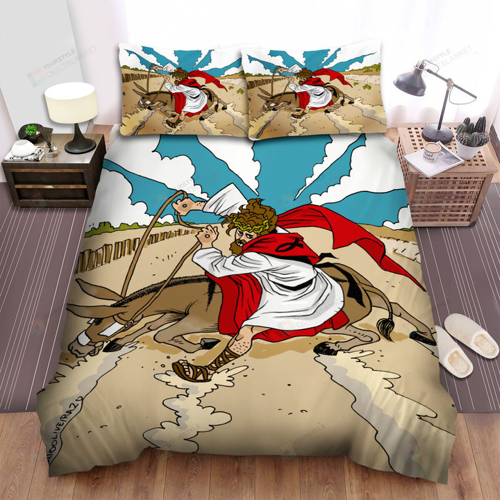 The Cattle - The Donkey Drift Art Bed Sheets Spread Duvet Cover Bedding Sets