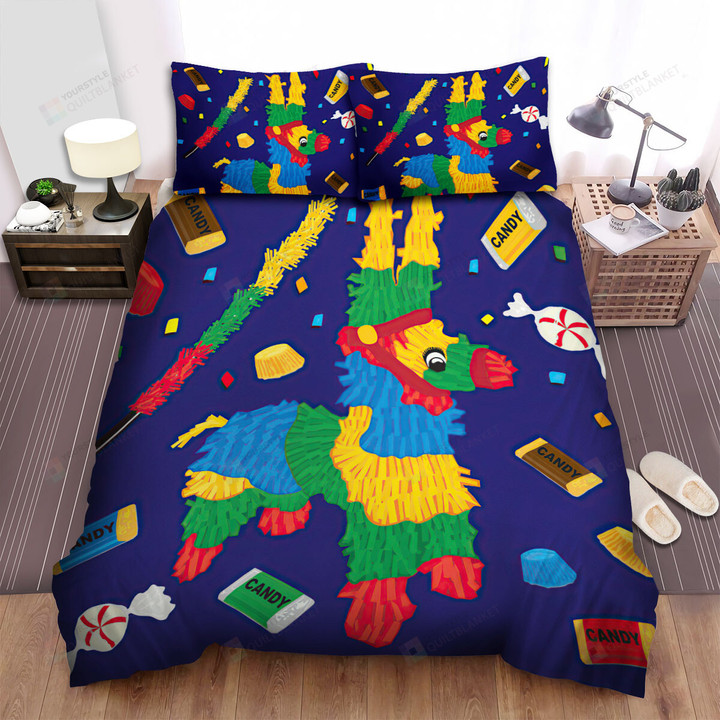 The Cattle - The Donkey And Candies Bed Sheets Spread Duvet Cover Bedding Sets