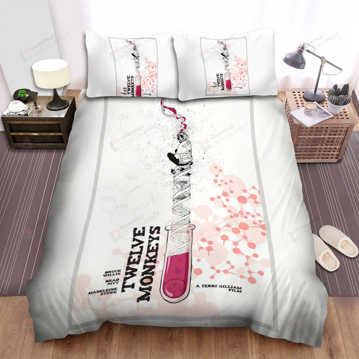 12 Monkeys (2015–2018) Chémistry Movie Poster Bed Sheets Spread Comforter Duvet Cover Bedding Sets