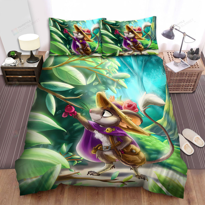 The Small Animal - The Mouse Harvesting Bed Sheets Spread Duvet Cover Bedding Sets