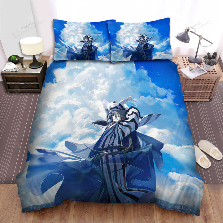 Nura: Rise Of The Yokai Clan Nura Rihan & Blue Sky Bed Sheets Spread Duvet Cover Bedding Sets