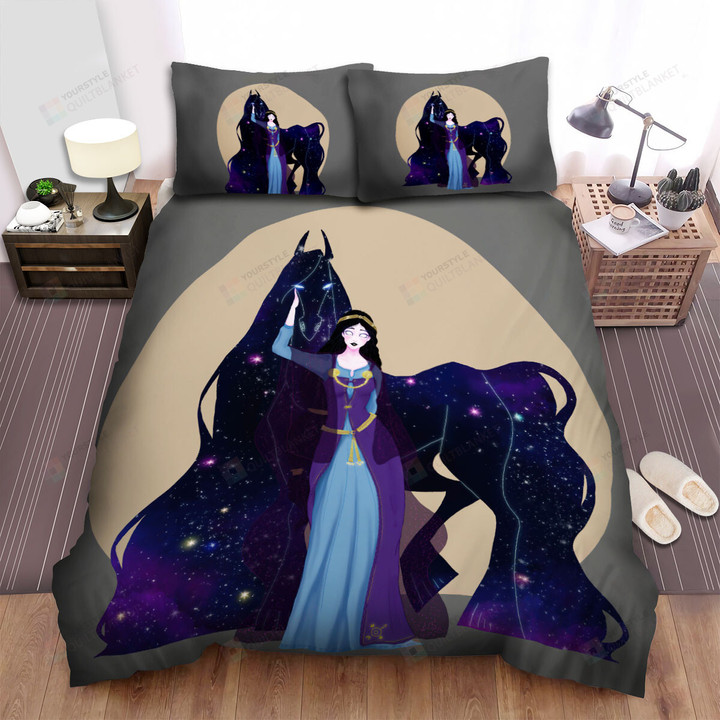The Wild Creature - The God And Night Horse Bed Sheets Spread Duvet Cover Bedding Sets