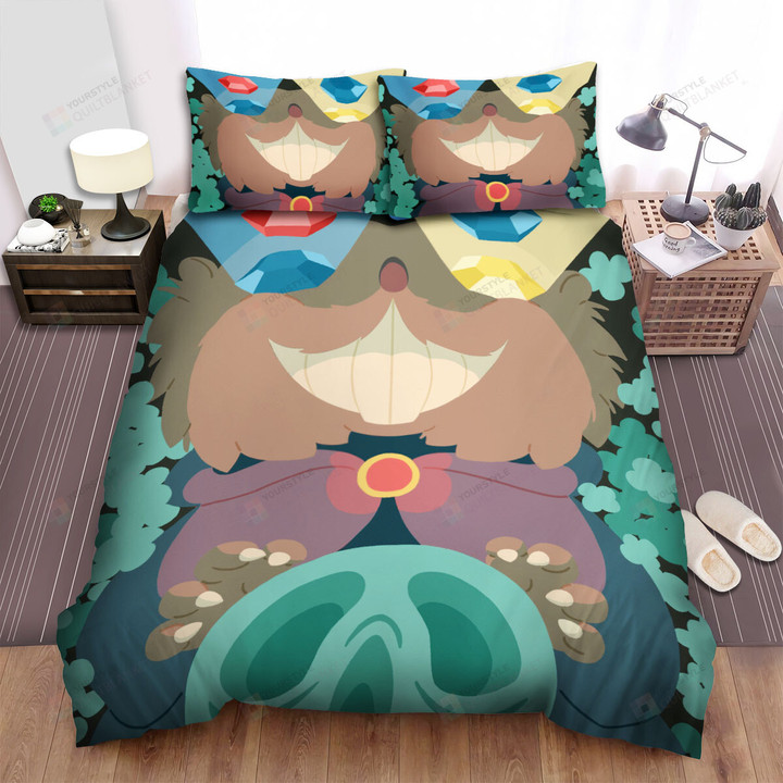 The Wildlife - The Beaver With Jewelry Eyes Bed Sheets Spread Duvet Cover Bedding Sets