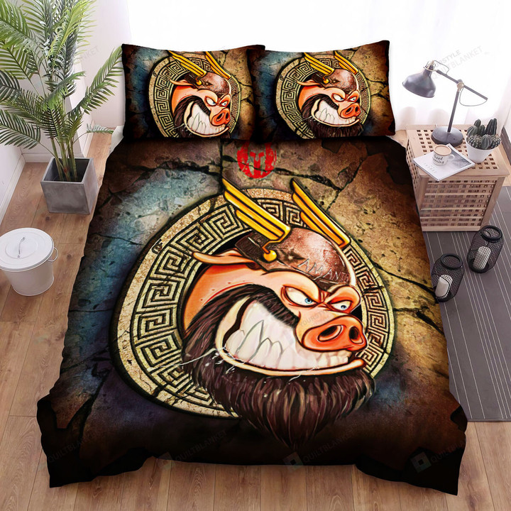 The Pig Viking Bed Sheets Spread Duvet Cover Bedding Sets
