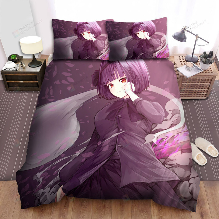 Touhou Mysterious Sword Master Bed Sheets Spread Duvet Cover Bedding Sets