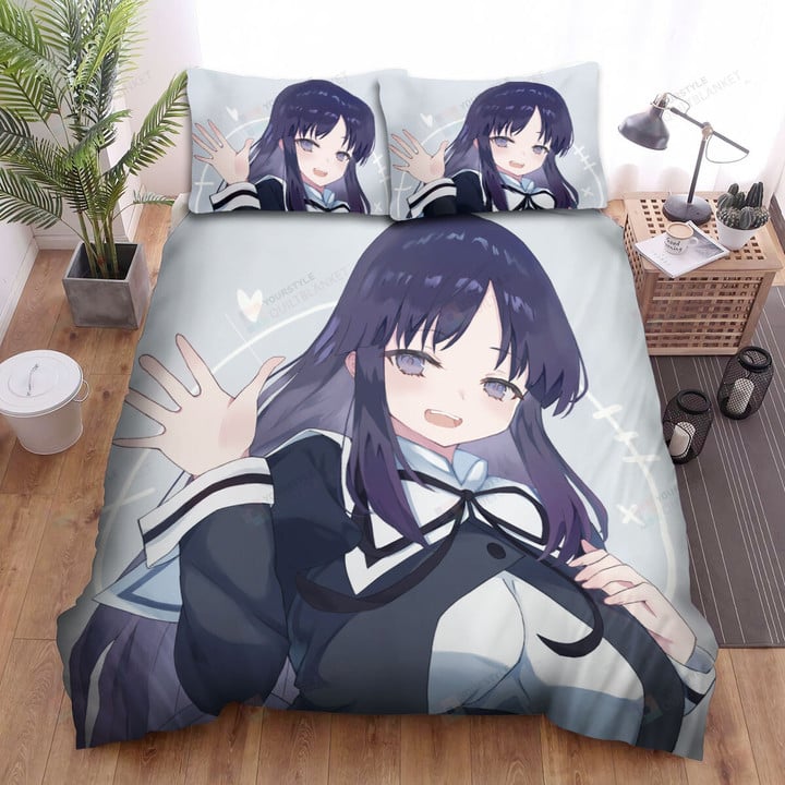 Assault Lily Shirai Yuyu's Portrait Bed Sheets Spread Duvet Cover Bedding Sets