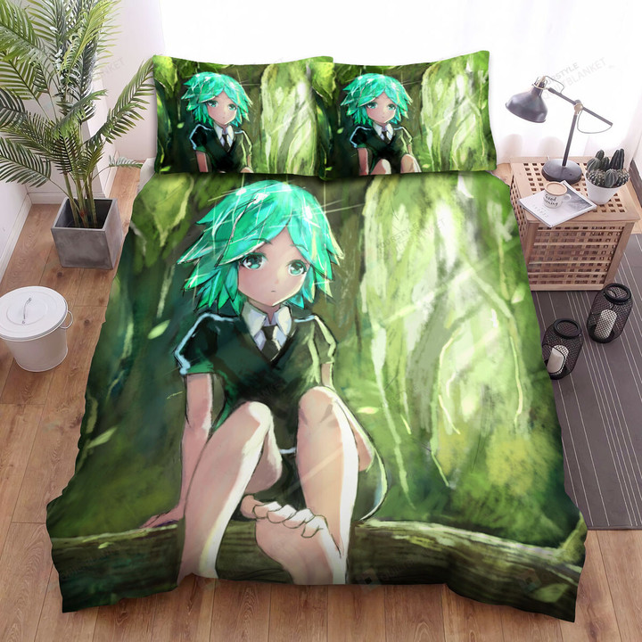 Land Of The Lustrous Phosphophyllite In The Jungle Bed Sheets Spread Duvet Cover Bedding Sets