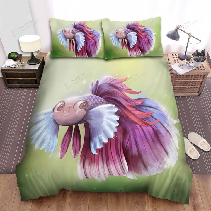 The Smile Of The Betta Bed Sheets Spread Duvet Cover Bedding Sets
