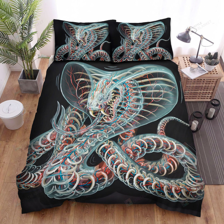 The Wild Animal - Inside The Cobra Art Bed Sheets Spread Duvet Cover Bedding Sets