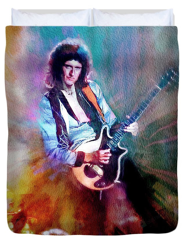 Brian May Bed Sheets Spread Duvet Cover Bedding Set