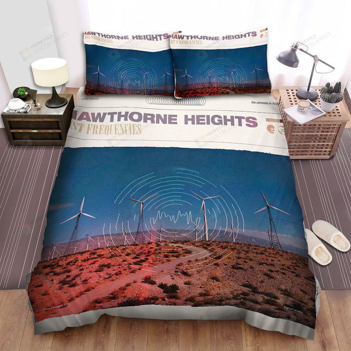 Hawthorne Heights Lost Freuencies Bed Sheets Spread Comforter Duvet Cover Bedding Sets