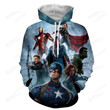 Avengers 3D Printed 3D Hoodie For Men Women All Over 3D Printed Hoodie / Iron Man / Captain America / Hulk & All Other
