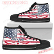 Flag Rugby Washington Capitals High Top Shoes