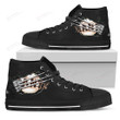 Scratch Of The Wolf San Francisco Giants MLB Custom Canvas High Top Shoes