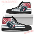 Flag Rugby Houston Texans High Top Shoes