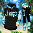 Jeep And Flip Flop All Over Print 3D Legging