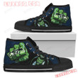 Hulk Punch Seattle Seahawks High Top Shoes