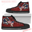 Beagle – Independence Day High Top Shoes