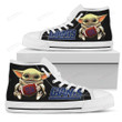 Ny Giants High Top Vans Shoes