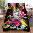 Halloween Mummy Racing Paint Splash Bed Sheets Spread Duvet Cover Bedding Sets