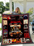 Metallica No Life Till Leather Quilt Blanket Great Customized Gifts For Birthday Christmas Thanksgiving Perfect Gifts For Metallica Lover