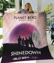 Shinedown Planet Zero Albums Quilt Blanket 1