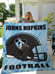 Johns Hopkins Blue Jays Quilt Blanket