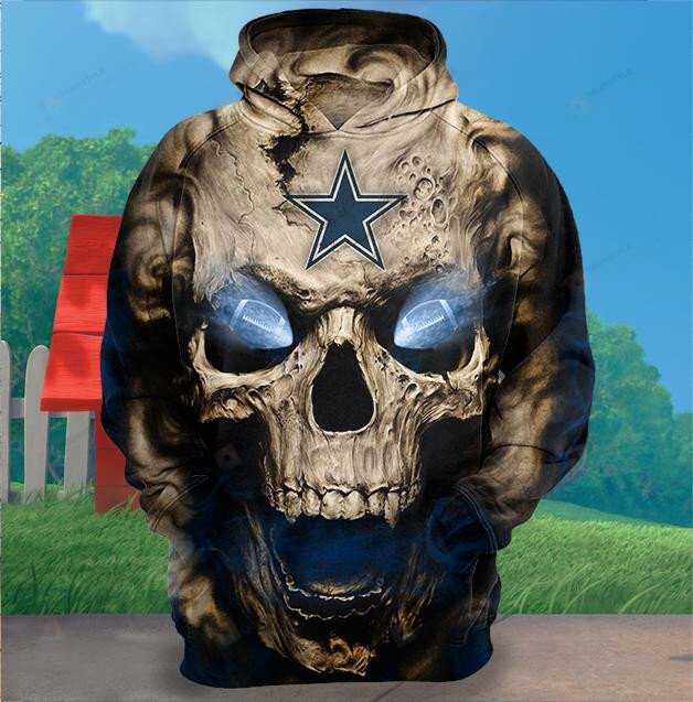 Dallas Cowboys 3D All Over Printed Hoodie, Zip- Up Hoodie
