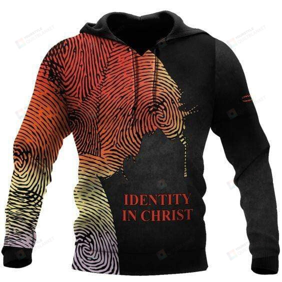 Jesus Identity In Christ 3D All Print Hoodie, Zip- Up Hoodie