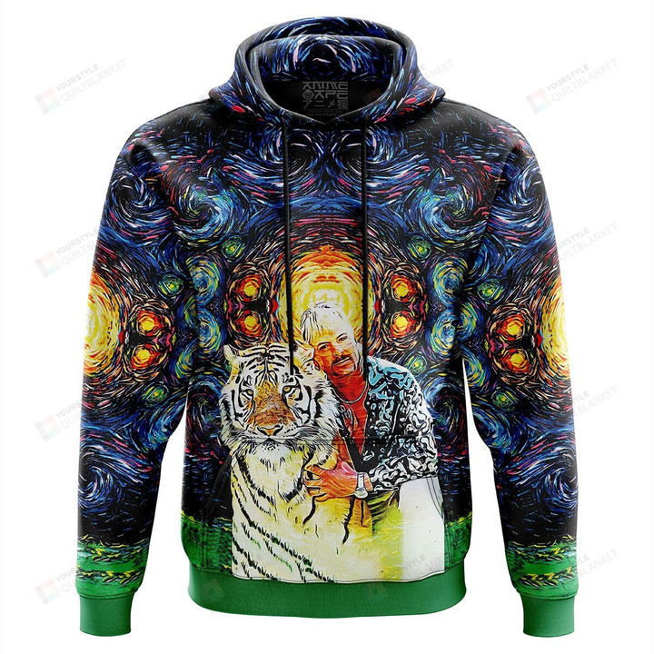 Cosmic Joe Exotic Tiger King 3D All Over Printed Hoodie, Zip- Up Hoodie