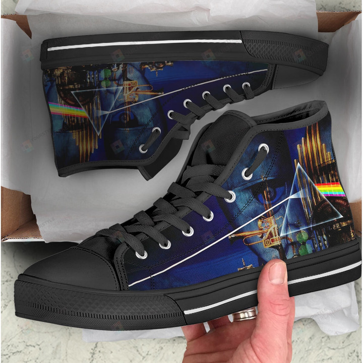 Pink Floyd Album Illustrator High Tops Shoes