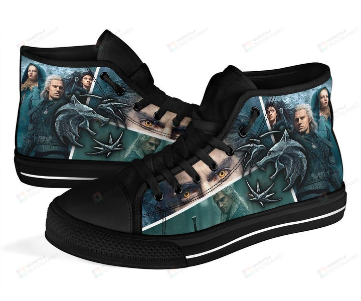 The Witcher TV Show  High Top Shoes