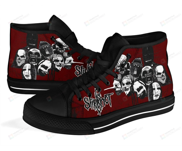 Slipknot Rock Band Fan High Top Shoes
