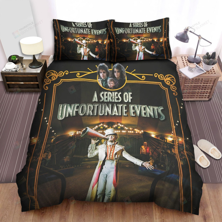 A Series Of Unfortunate Events (2017–2019) Book The Ninth Movie Poster Bed Sheets Spread  Duvet Cover Bedding Sets