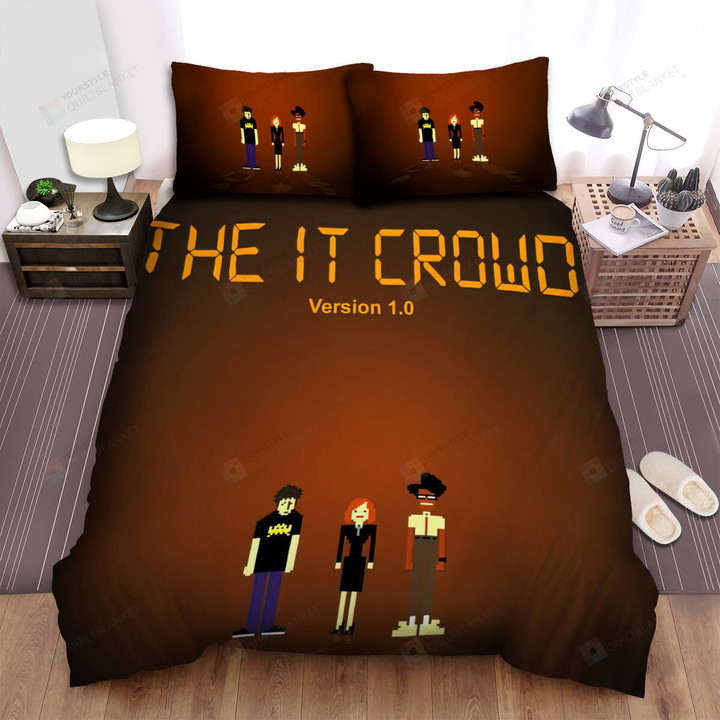 The It Crowd (2006–2013) Version 1.0 Movie Poster Bed Sheets Spread  Duvet Cover Bedding Sets