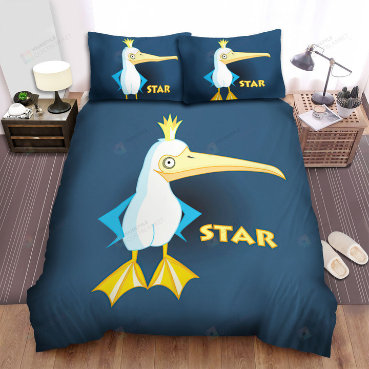 The Seagull Star Art Bed Sheets Spread Duvet Cover Bedding Sets