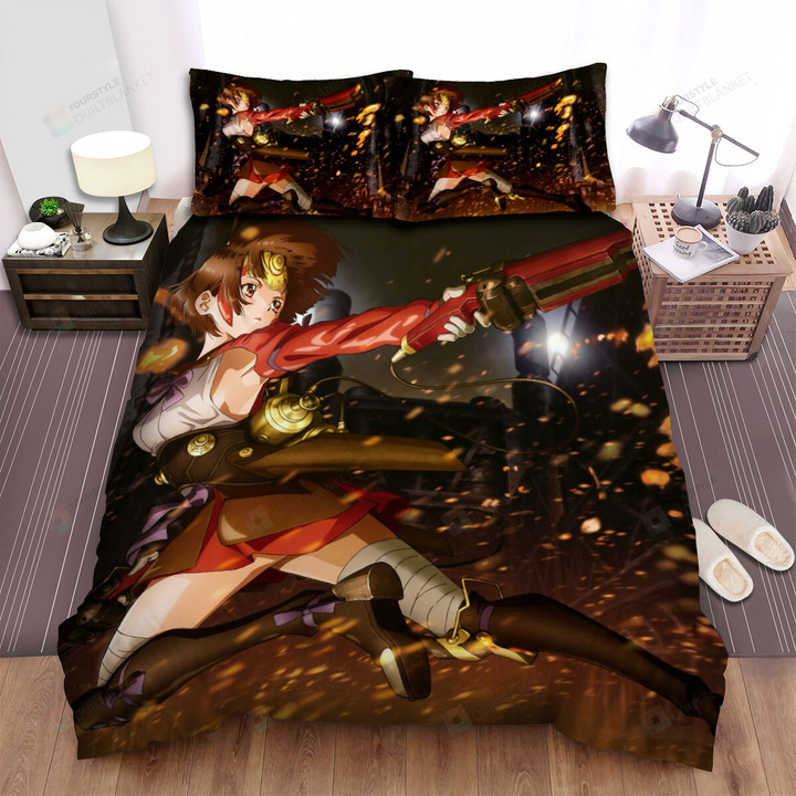 Kabaneri Of The Iron Fortress Mumei Solo Poster Bed Sheets Spread Duvet Cover Bedding Sets