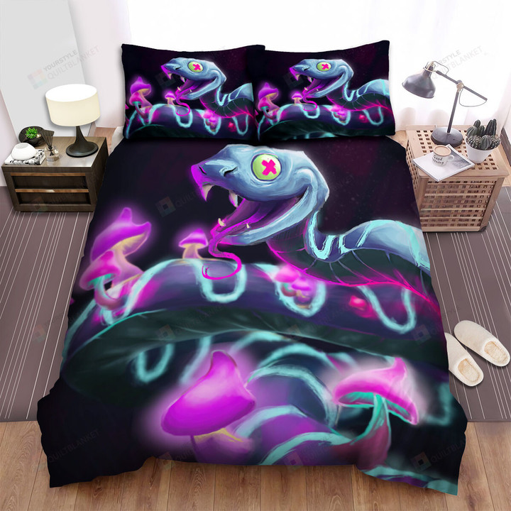 The Wildlife - The Snake Gets High Bed Sheets Spread Duvet Cover Bedding Sets