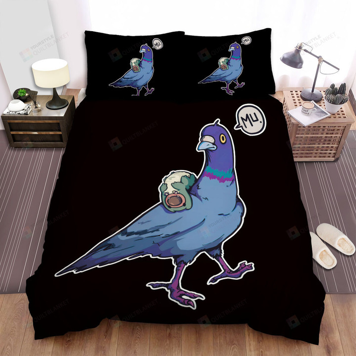 The Wild Animal - The Pigeon And A Sworm Bed Sheets Spread Duvet Cover Bedding Sets