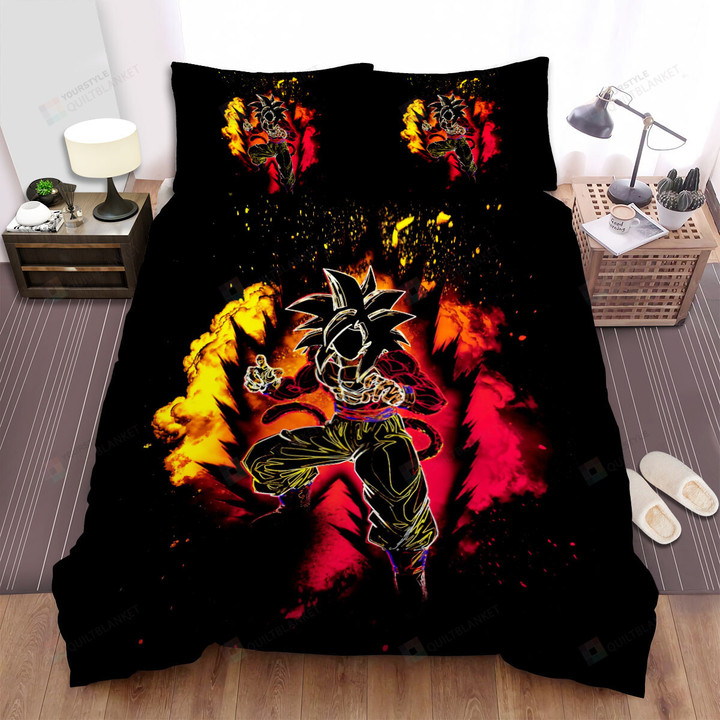 Soul Of Heroes Oozaru Power Bed Sheets Spread Comforter Duvet Cover Bedding Sets