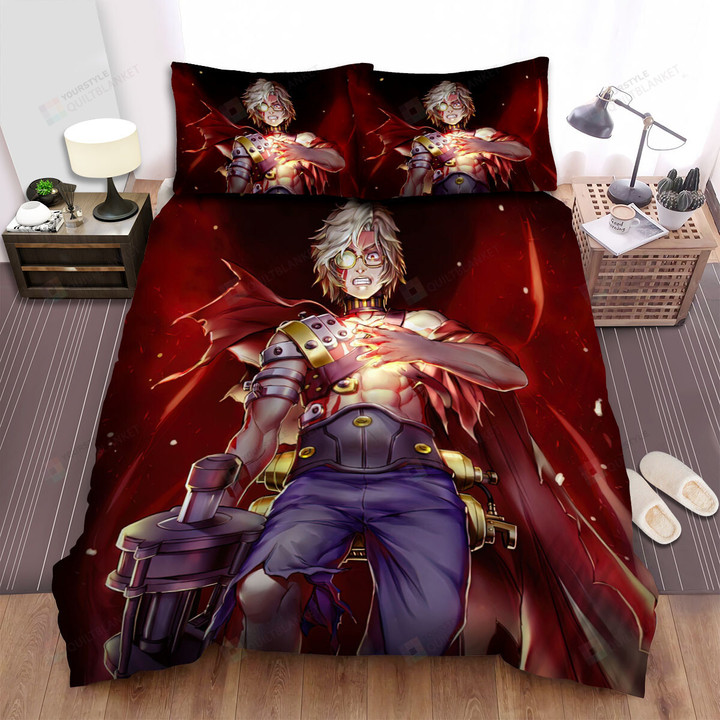 Kabaneri Of The Iron Fortress Kabaneri Ikoma Digital Art Bed Sheets Spread Duvet Cover Bedding Sets