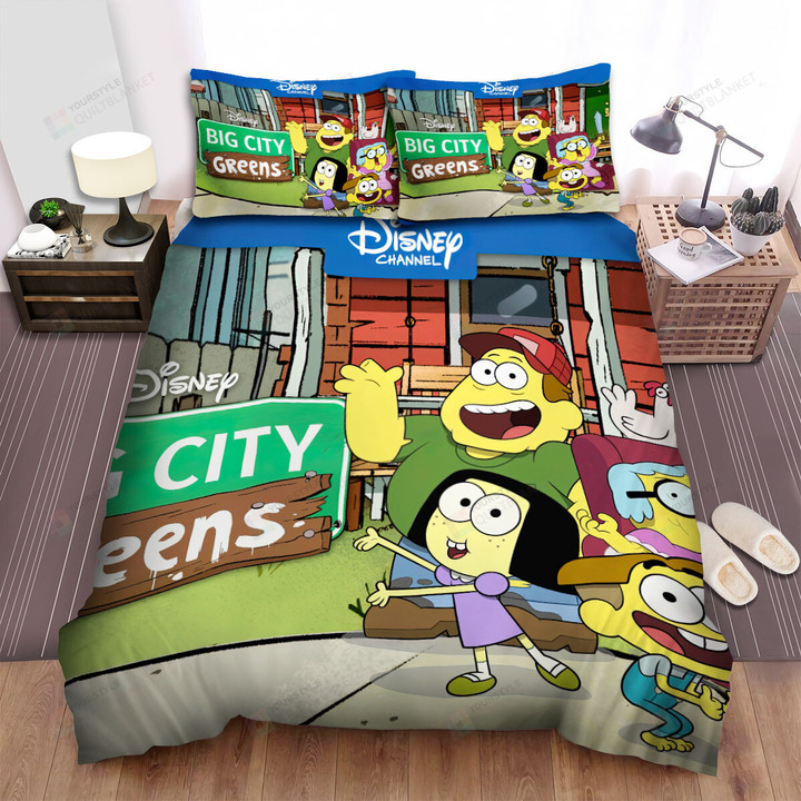 Big City Greens The Main Poster Bed Sheets Spread Duvet Cover Bedding Sets