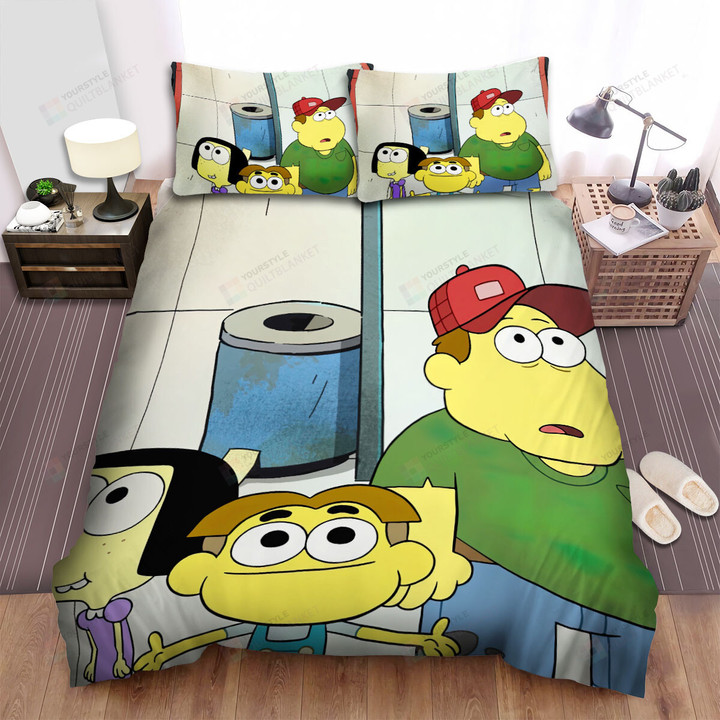 Big City Greens Bill, Cricket And Tilly Bed Sheets Spread Duvet Cover Bedding Sets