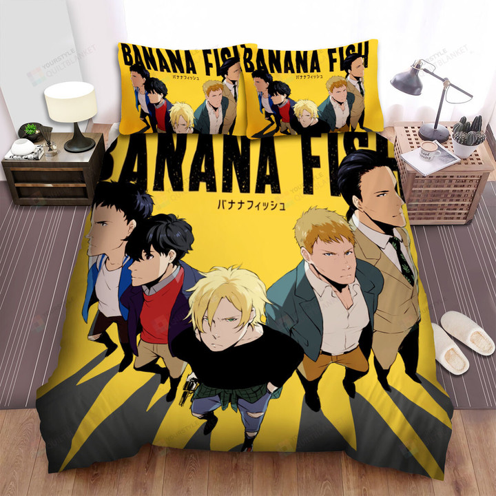 Banana Fish Anime Poster 3 Bed Sheets Spread Comforter Duvet Cover Bedding Sets