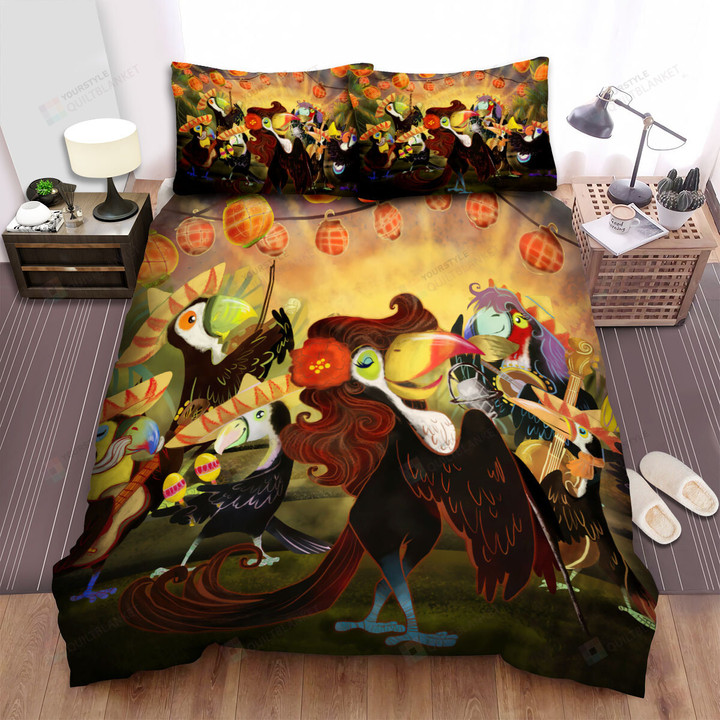The Wild Animal - The Toucan Singing Well Bed Sheets Spread Duvet Cover Bedding Sets