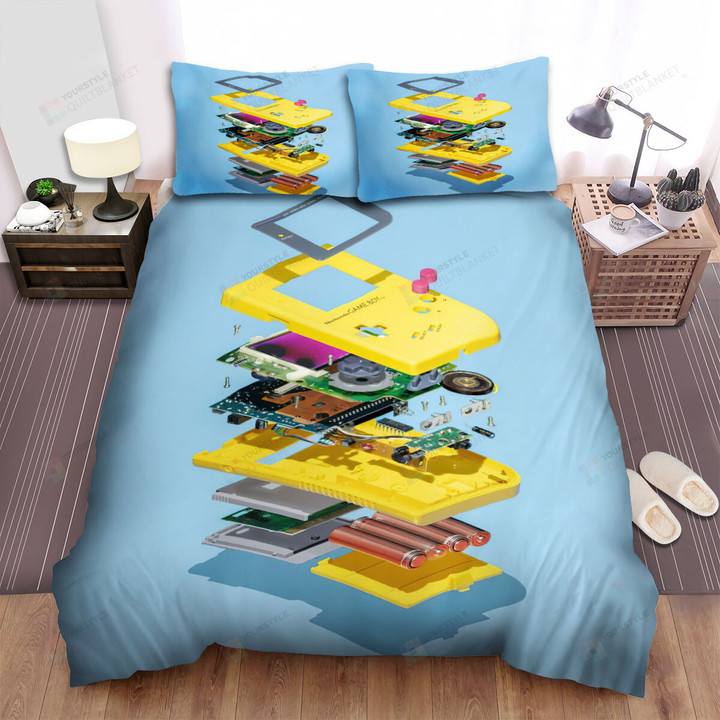 Assembly Required Nintendo Game Boy Bed Sheets Spread Comforter Duvet Cover Bedding Sets